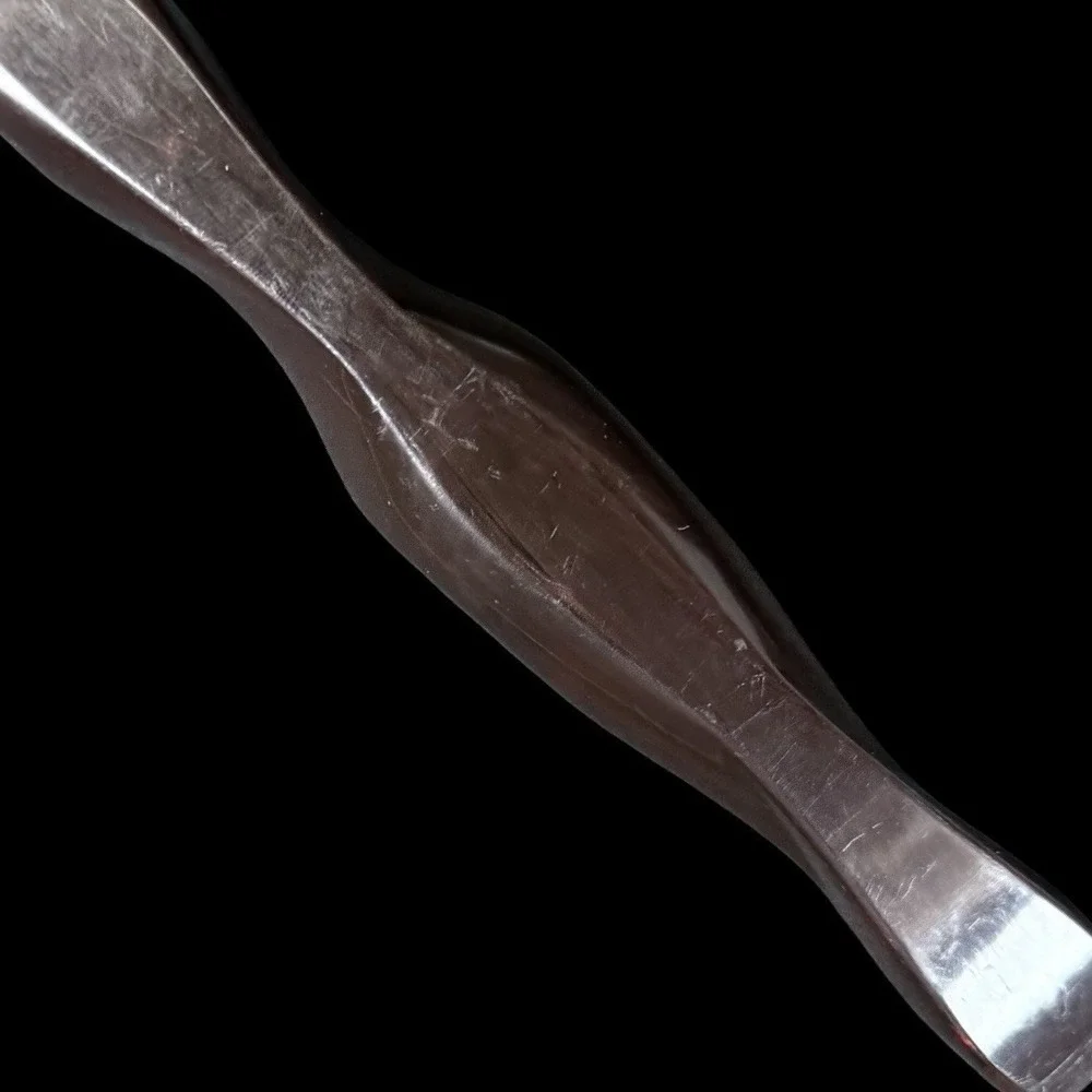 Cutco Serving Set‎ Spoon 17KI and Carving Fork 1726 KI Brown Swirl Handle